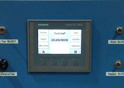 Machine control upgrade with HMI interface
