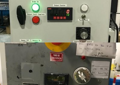 Machine control circuit upgrade before and after pictures