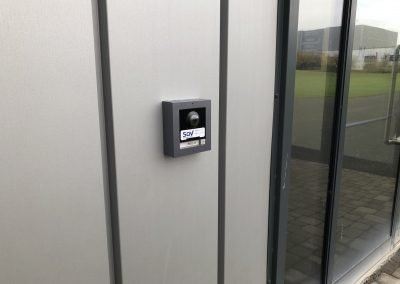 Commercial IP intercom installation