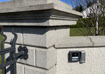 Domestic IP intercom installation