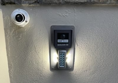 Domestic IP intercom installation