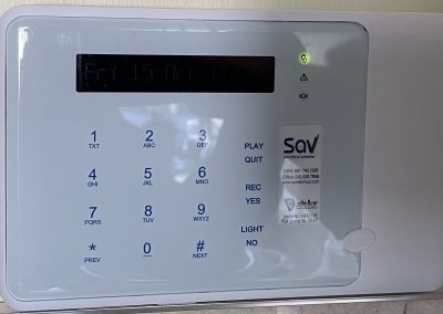 Security system installation