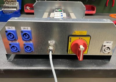 Recently completed commercial UVC system
