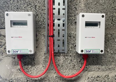 Industrial fire alarm installation