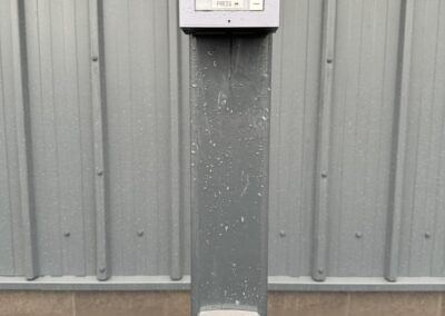 Industrial IP intercom installation